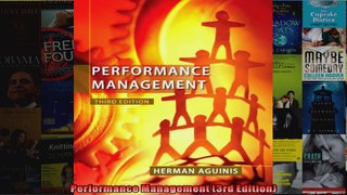 Performance Management 3rd Edition