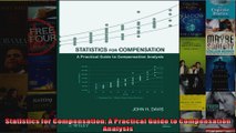Statistics for Compensation A Practical Guide to Compensation Analysis