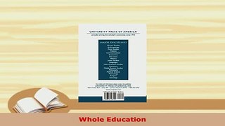 Download  Whole Education Download Online