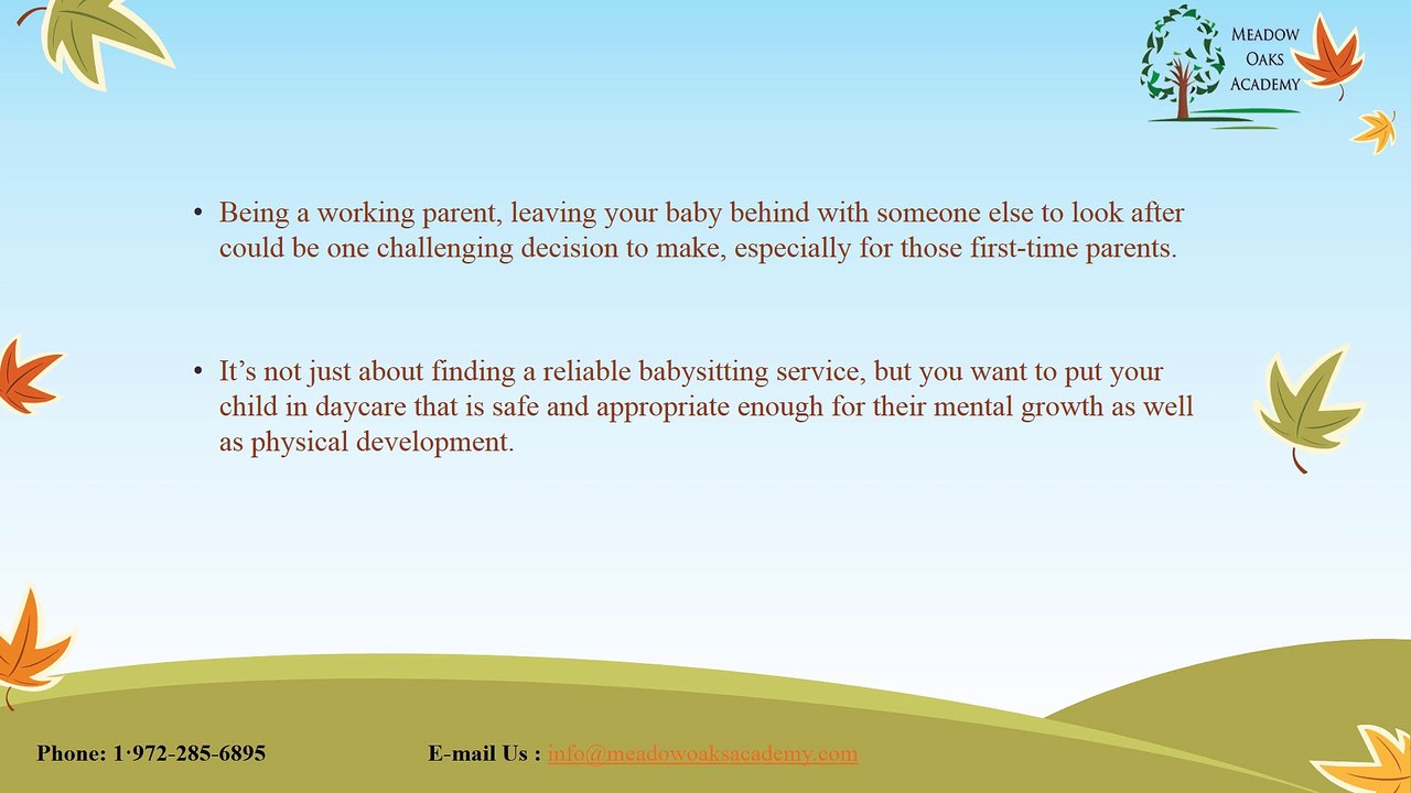 Daycare Guide- How to Choose the Right Child Care
