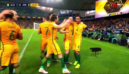 Tim Cahill  Goal - Australia 1-0 Jordan 29.03.2016