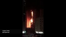 Incendie dans deux tours aux Emirats arabes unis