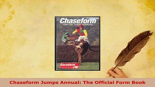 PDF  Chaseform Jumps Annual The Official Form Book PDF Online