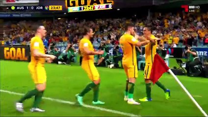 Tim Cahill  Goal - Australia 1-0 Jordan 29.03.2016