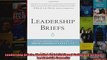 Leadership Briefs Shaping Organizational Culture to Stretch Leadership Capacity