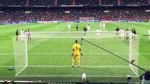 Le penalty raté de Cristiano Ronaldo lui arrive en pleine tête