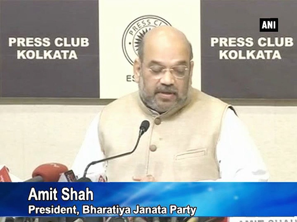 Amit Shah targets Mamta Banerjee for no development in West Bengal