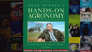 HandsOn Agronomy 3rd Edition