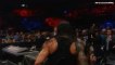 WWE The Schield Power Bombs Orton through the announce table Slow Motion Replay from Payback 2015