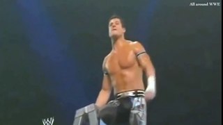 WWE Evan Bourne Shooting star press off the Ladder Slow Motion Replay from Money In The Bank 2011