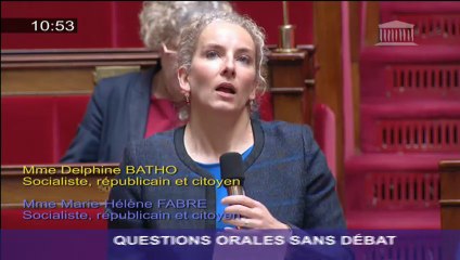 Question au gouvernement sur la desserte TGV de la gare de Saint-Maixent-l'École