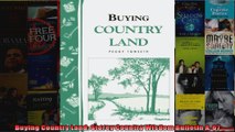 Buying Country Land Storey Country Wisdom Bulletin A67