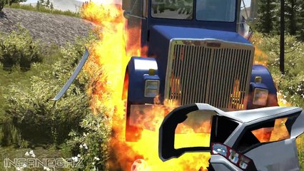 BeamNG Drive Random Vehicle #40 Crash Testing #153