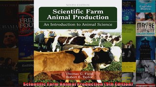 Scientific Farm Animal Production 9th Edition