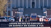 États-Unis: Coups de feu au Capitole, un suspect en garde à vue