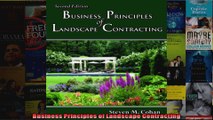 Business Principles of Landscape Contracting