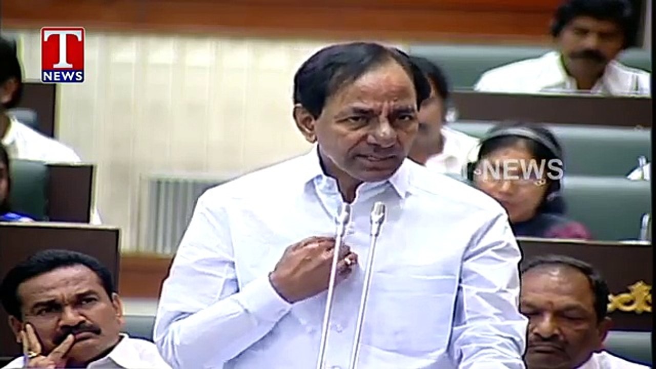 CM KCR Full Speech In Assembly  Telangana Assembly 2016  T News 62