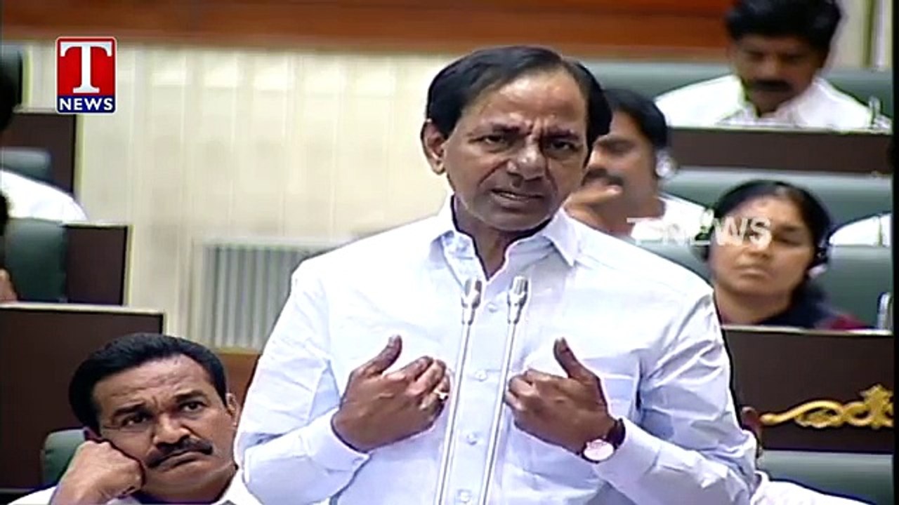 CM KCR Full Speech In Assembly  Telangana Assembly 2016  T News 58