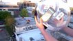 Vlogger attaches iPhones to massive glass ball, then drops it 100ft