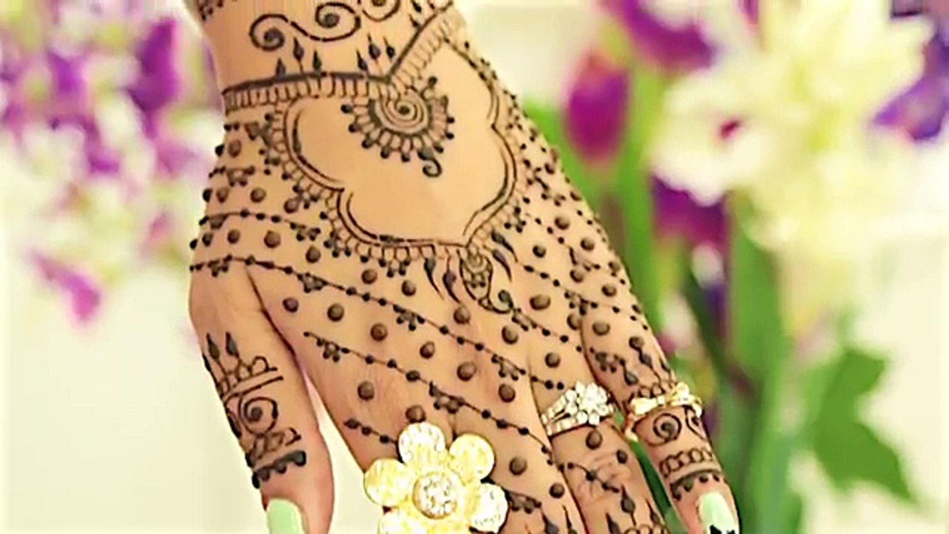 Bridal Henna Design For Beginners Step By Step Latest Popular