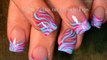Nail Art - Easy Spring nails design for beginners - Easter Zebra Print Nails