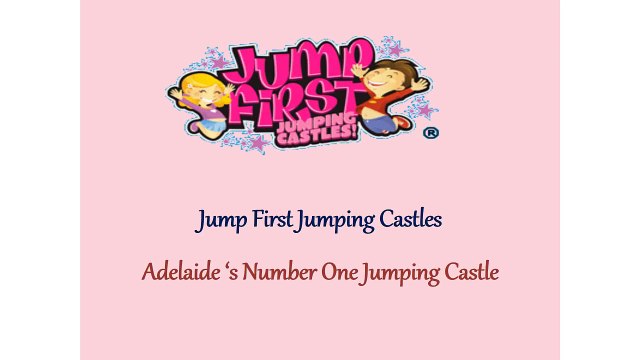 Number 1 for jumping castle hire in Adelaide