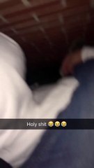 Surprise dans une grille d'aération