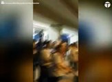 Crowd chant LOSER LOSER as players come out of LAHORE AIRPORT