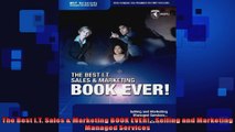 The Best IT Sales  Marketing BOOK EVER  Selling and Marketing Managed Services