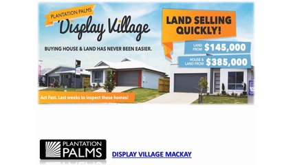 Display Village Mackay - Plantation Palms