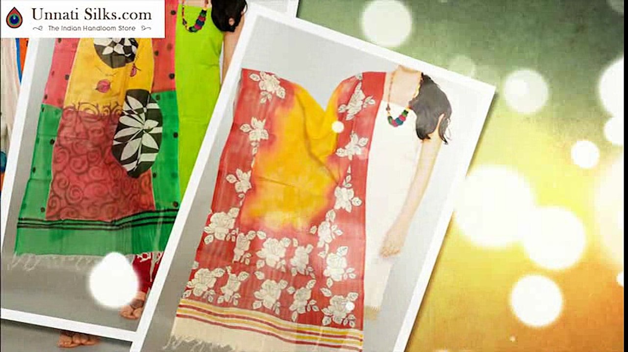 290316-Andhra floral khadhi cotton salwr kameez