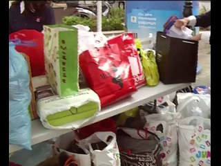 Το "Ολοι μαζί Μπορούμε" στην Χαλκίδα για τους πρόσφυγες