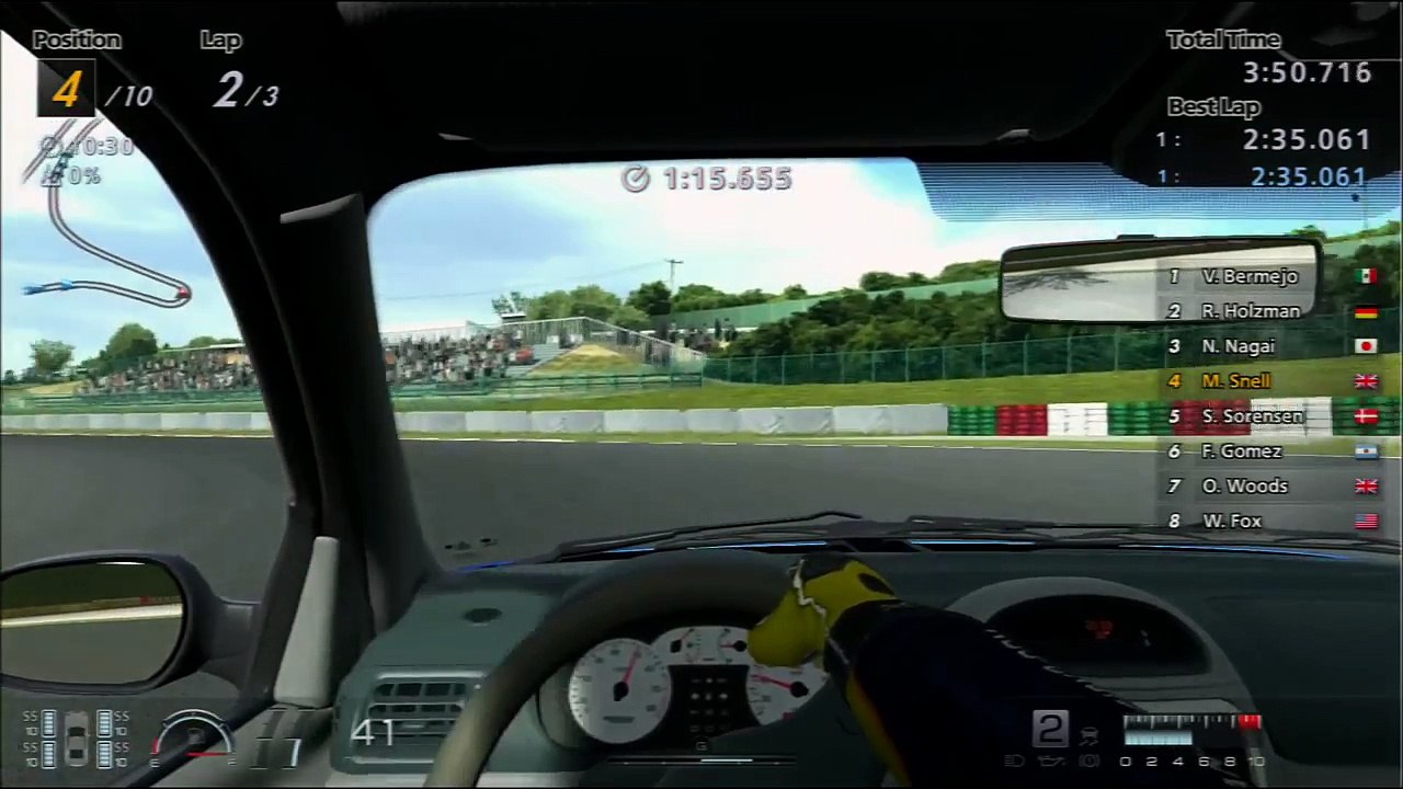 Gran Turismo 6 Gameplay | NA Sports Series Race 2 | Suzuka | Clio V6