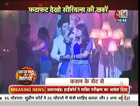 Kasam Tere Pyaar Ki-Tanu And Rishi ka romantic dance-SBS Seg-29th mar 16
