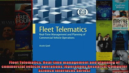 Fleet Telematics Realtime management and planning of commercial vehicle operations