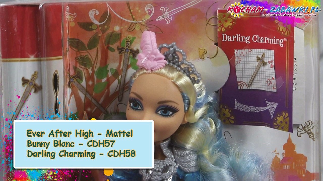 Ever After High - Bunny Blanc & Darling Charming - CDH57 & CDH58 - Recenzja