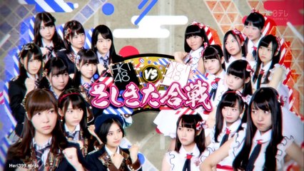 HKT48 vs NGT48 Sashi Kita Gassen ep12 160328 (Final)