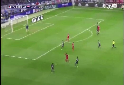 Genki Haraguchi Goal HD - Japan 5 - 0 Syria 29.03.2016