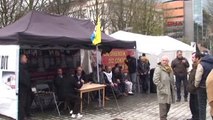 PKK Çadırı Brüksel'de Yeniden Kuruldu