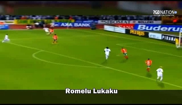 Romelu Lukaku - profesyonel kariyerindeki ilk golü
