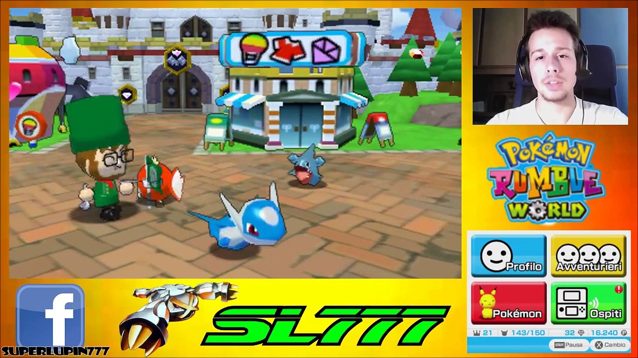 Pokémon Rumble World [+ Facecam] #8: Kyogre!