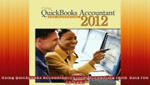 Using Quickbooks Accountant 2012 for Accounting with  Data File CDROM