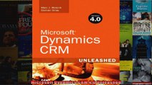 Microsoft Dynamics CRM 40 Unleashed