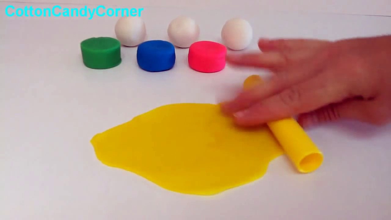Play Doh Beach Ball Cake Pop