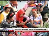 Ribuan Pedagang di Medan Berunjuk Rasa Tolak Penggusuran