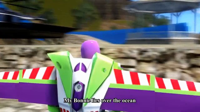 Cars Songs For Kids ♪ My bonnie lies over the ocean ♪ Cars Story Buzz Lightyear Ramone Spider-Man