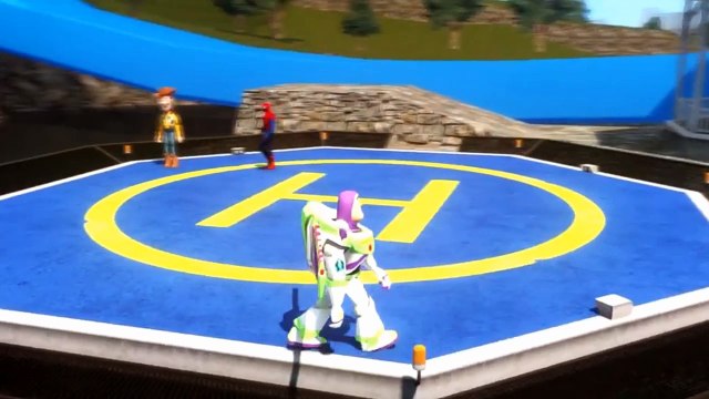 Cars Spiderman Nursery ♪ One more river to cross ♪ Lightning Marvel Superhero Cars Ramone Spider-Man