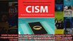 CISM Certified Information Security Manager Certification Exam Preparation Course in a