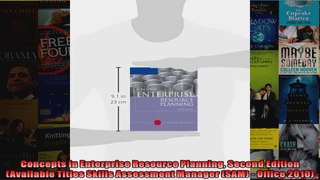 Concepts in Enterprise Resource Planning Second Edition Available Titles Skills