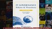 IT Governance Policies  Procedures 2012 Edition with CD